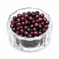 Hạt đá Garnet đỏ rượu cắt giác dùng để mix vòng tay handmade